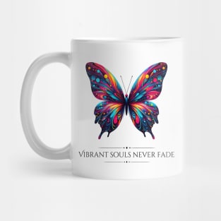 Colorful elegant butterfly t-shirt Mug